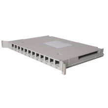 12 Ports Rack-Glasfaser-Patchfeld mit St-Adaptern